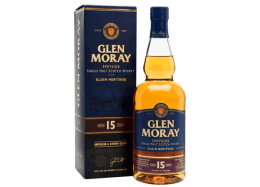 GLEN MORAY 15 YEARS scotch whisky